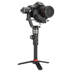 تثبیت کننده Gimbal دستی 3 محور برای DSLR و دوربین حرفه ای تیراندازی با زمان باقی مانده سبک و قابل حمل