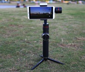 AFI V5 خودکار ردیابی Object Monopod Selfie-stick 3 محور دست Gimbal برای گوشی های هوشمند دوربین